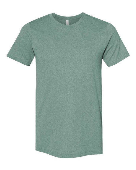 BELLA + CANVAS® Short Sleeve CVC Jersey T-Shirt Unisex Crew Neck, Soft Cotton Blend