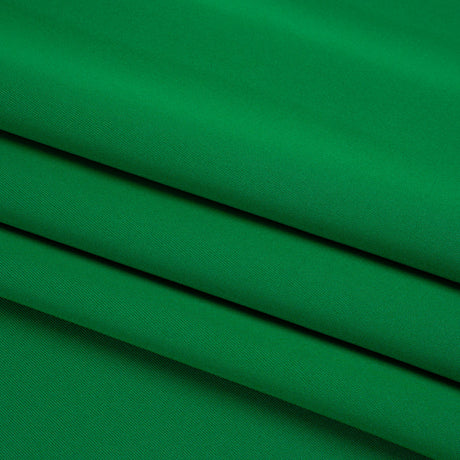 Stretch Polyester Scuba Knit - Rich Green - Designer Deadstock