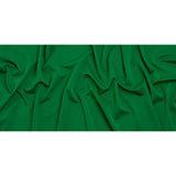 Stretch Polyester Scuba Knit - Rich Green - Designer Deadstock