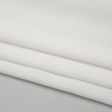 Lightweight Polyester Crepe - Ecru - Designer Deadstock