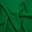 Textured Polyester Woven - Kelly Green - Designer Deadstock