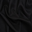 Stretch Textured Polyester Woven - Black - Designer Deadstock