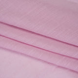Slubbed Rayon and Polyester Woven - Prima Pink - Designer Deadstock