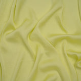 Polyester Charmeuse - Lemon Yellow - Designer Deadstock