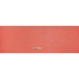 Polyester Swiss Dot Chiffon - Coral Orange Polka Dots - Designer Deadstock