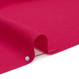 Stretch Polyester Crepe - Hot Pink - Designer Deadstock