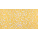 Nylon and Cotton Re-Embroidered Lace - Sunshine Yellow Floral - Designer Deadstock