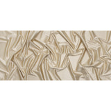 Satin-Faced Stretch Polyester Knit - Champagne Gold - Designer Deadstock