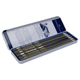 Faber-Castell 6pc Creative Studio Pencil Tin - 2H, HB, B, 2B, 4B, 6B