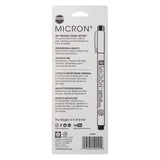 Sakura Pigma Micron Pen Set - Black, Size 01/.25mm - 3pc