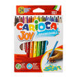 Carioca Joy Superwashable Felt Tip Marker Pens - 24pc