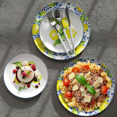 20 Count Earthtrends Tuscan Design Paper Plates Add Rustic Elegance to Your Table 10 Inch