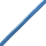 Velvet Ribbon Single Faced - 0.25" - Light Blue