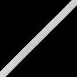Velvet Ribbon Single Faced - 0.375" - Off White