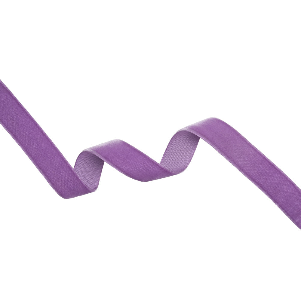 Rayon Velvet Ribbon Single Faced - 0.875" - Lilac