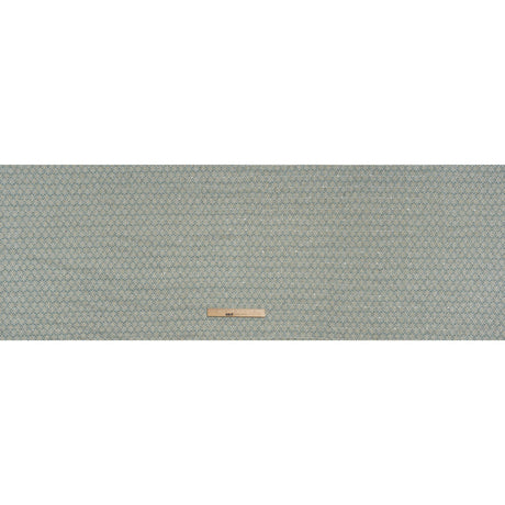 Metallic Wool Blend Tweed with Baby Sequins - Aqua, White and Gold - Deadstock