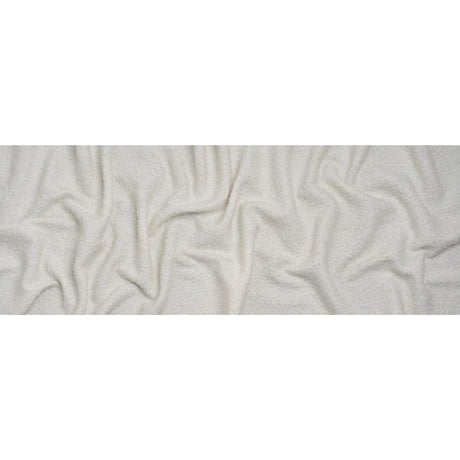 Wool Blend Boucle - White - Deadstock