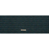 Polyester Tweed with Metallic Gold Strands - Turquoise, Black and Pink Striations - Deadstock