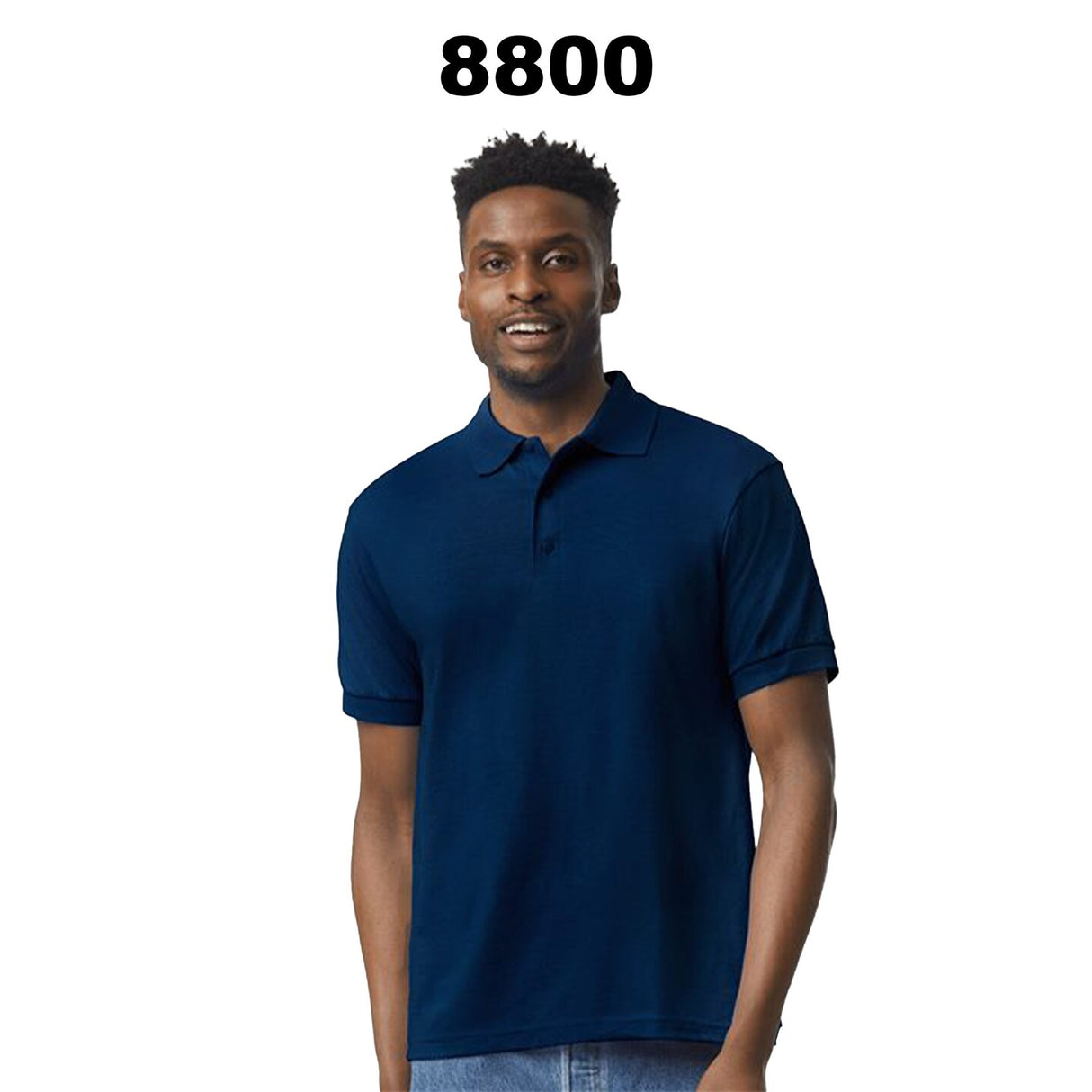 Gildan® DryBlend Short Sleeve Jersey Polo