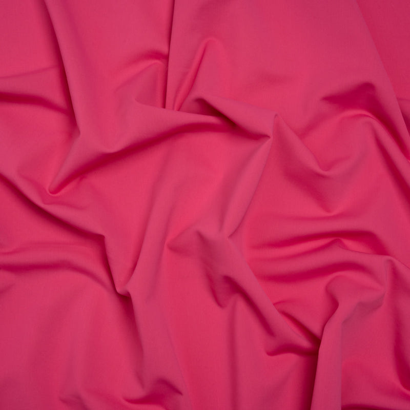 Stretch Nylon Swimwear Tricot - Hot Pink - Designer Deadstock
