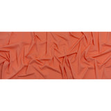 Stretch Nylon Swimwear Tricot - Coral Orange - Designer Deadstock