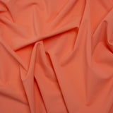 Stretch Nylon Swimwear Tricot - Coral Orange - Designer Deadstock