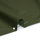 Stretch Nylon Interlock Knit - Olive Green - Designer Deadstock