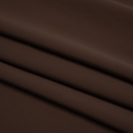 Stretch Nylon Swimwear Tricot - Chocolate Brown - Designer Deadstock