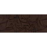 Stretch Nylon Swimwear Tricot - Chocolate Brown - Designer Deadstock
