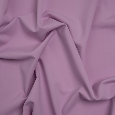Stretch Nylon Swimwear Tricot - Lilac - Designer Deadstock