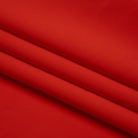 Stretch Nylon Swimwear Tricot - Red - Designer Deadstock