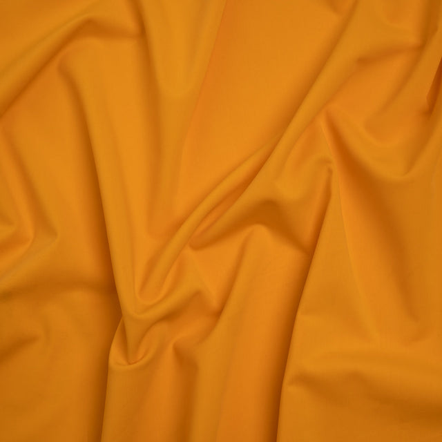 Stretch Nylon Swimwear Tricot - Tangerine - Designer Deadstock