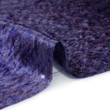 Metallic Brocade - Periwinkle, Royal Blue and Purple Mottled Abstract