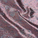 Metallic Brocade - Peach, Pale Pink and Sky Blue Mottled Abstract