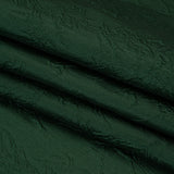 Polyester Brocade - Monochrome Dark Green Floral Drawings