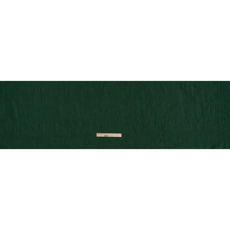 Polyester Brocade - Monochrome Dark Green Floral Drawings