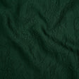 Polyester Brocade - Monochrome Dark Green Floral Drawings