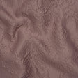 Polyester Brocade - Monochrome Mauve Floral Drawings
