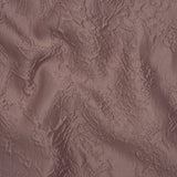 Polyester Brocade - Monochrome Mauve Floral Drawings