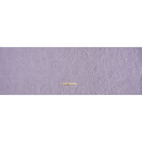 Polyester Brocade - Monochrome Lavender Roses and Leaves