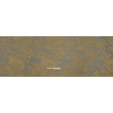 Metallic Brocade - Gray and Gold Illustrated Garden