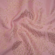 Metallic Brocade - Baby Pink and Gold Illustrated Garden