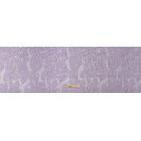 Polyester Brocade - Lavender Cabbage Roses