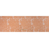 Polyester Brocade - Peach Cabbage Roses