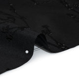 Metallic Brocade - Black on Black Flowering Branches