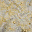 Metallic Brocade - Silver and Gold Abstract Sponge Texture