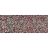 Metallic Brocade - Hot Pink, Sky Blue and Gold Abstract Sponge Texture
