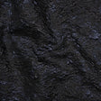 Metallic Brocade - Black and Navy Abstract Sponge Texture