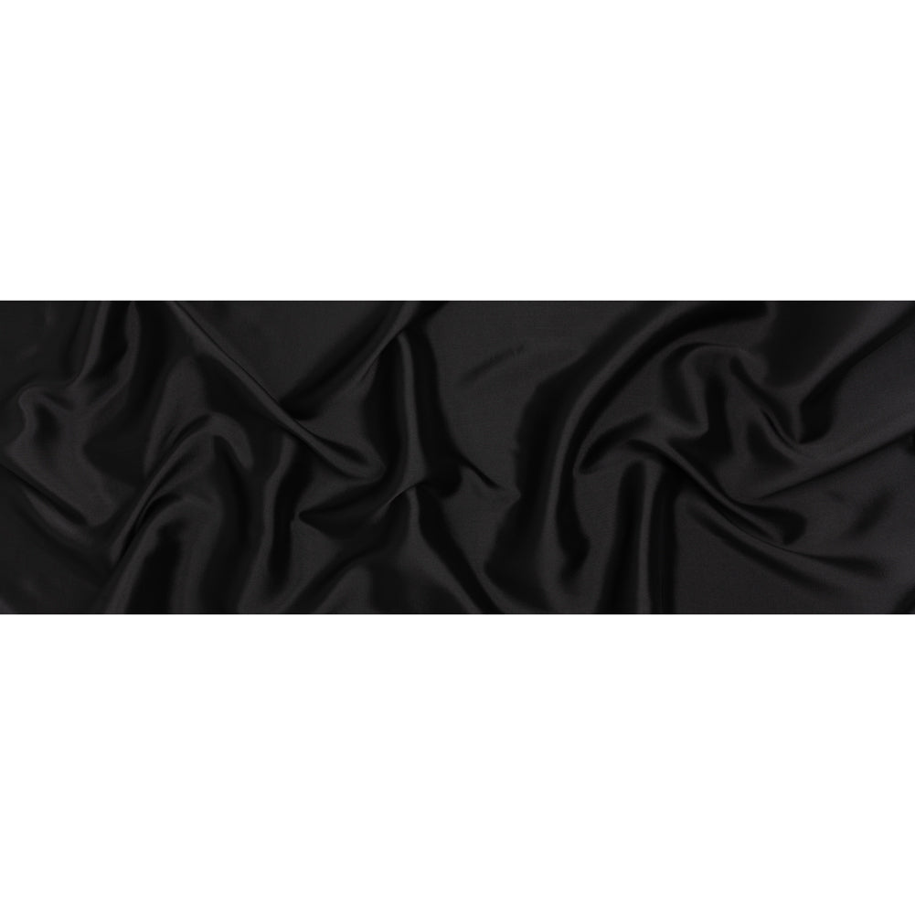 Polyester Mikado - Black - Frances Collection