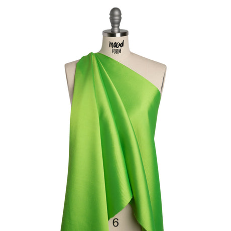 Polyester Mikado - Neon Green - Frances Collection